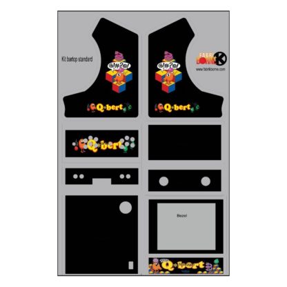 Sticker bartop standard Qbert