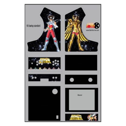 Sticker bartop standard Saint Seiya