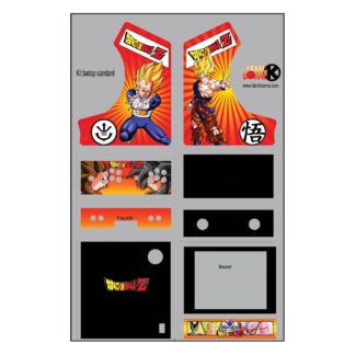 Sticker bartop standard Dragon Ball Z